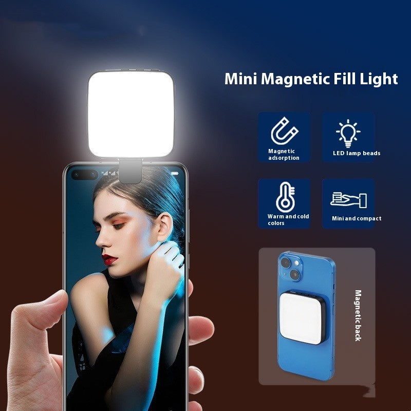 W42 Mobile Phone Fill-in Light Live Shooting Mini Magnetic