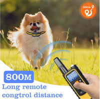 ElDog Pet Training Collar Rechargeable Waterproof Electric Shock Anti Bark R800m